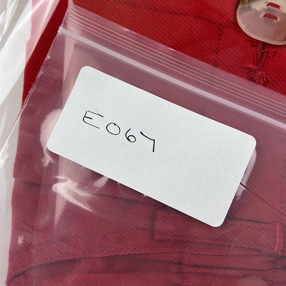 See You Soon Super Cute Red Paper Bag Shorts - Picture 9 of 9